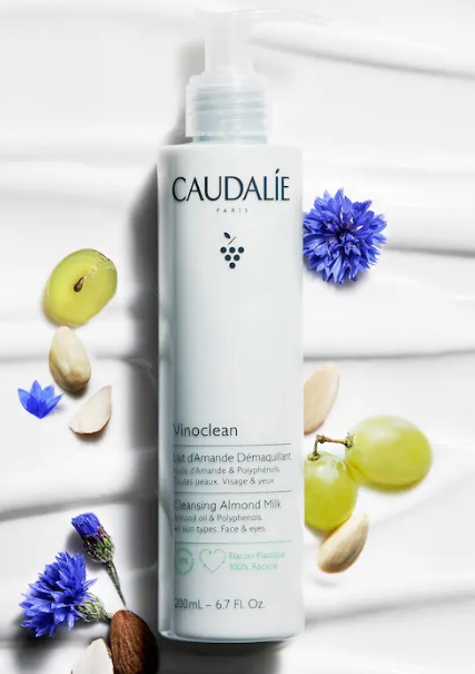 Caudalie Vinoclean Gentle Almond Milk Cleanser 200ml - Khayest