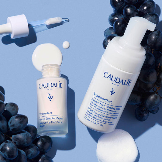 Caudalie Vinoperfect Brightening Micropeel Cleansing Foam 100ml - Khayest