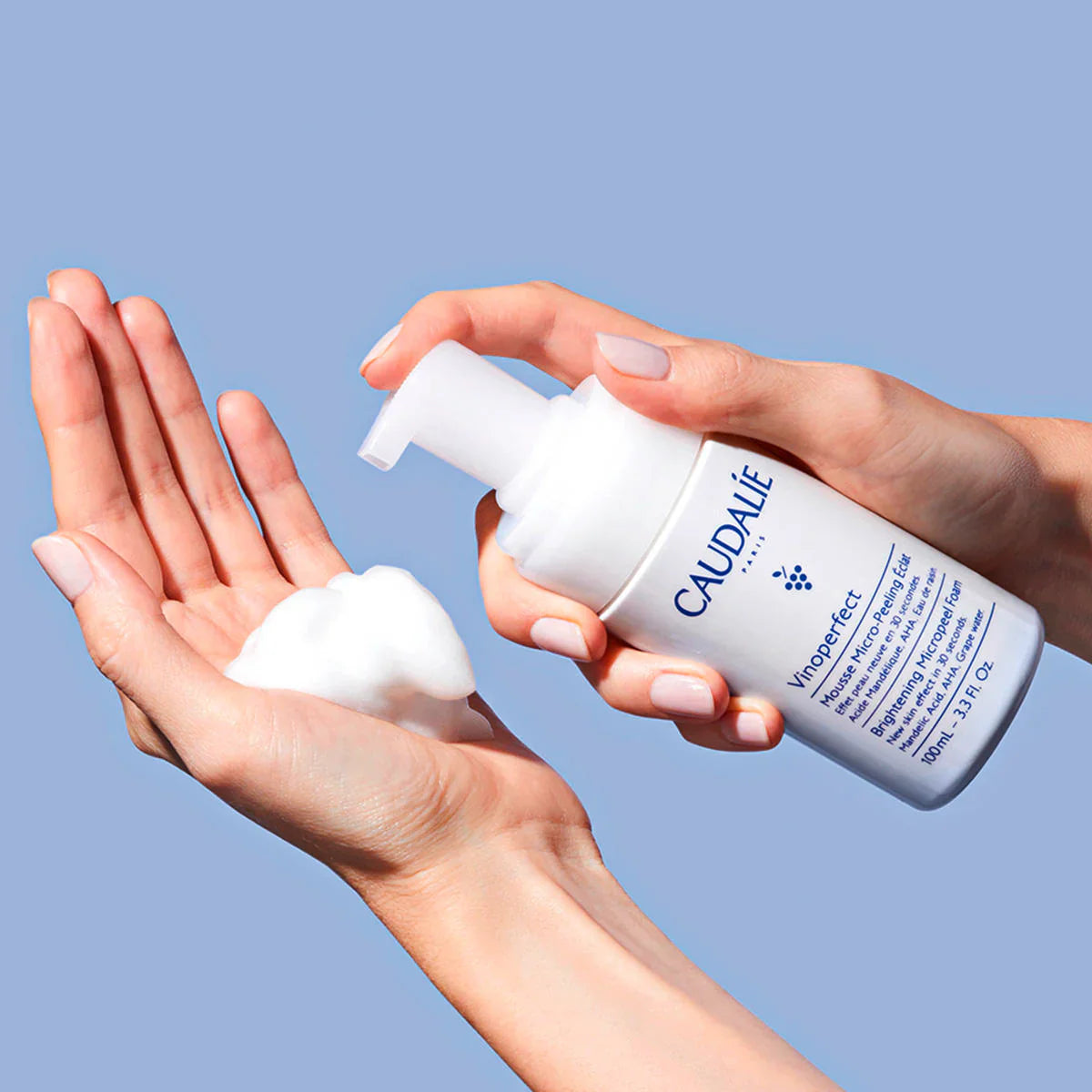 Caudalie Vinoperfect Brightening Micropeel Cleansing Foam 100ml - Khayest