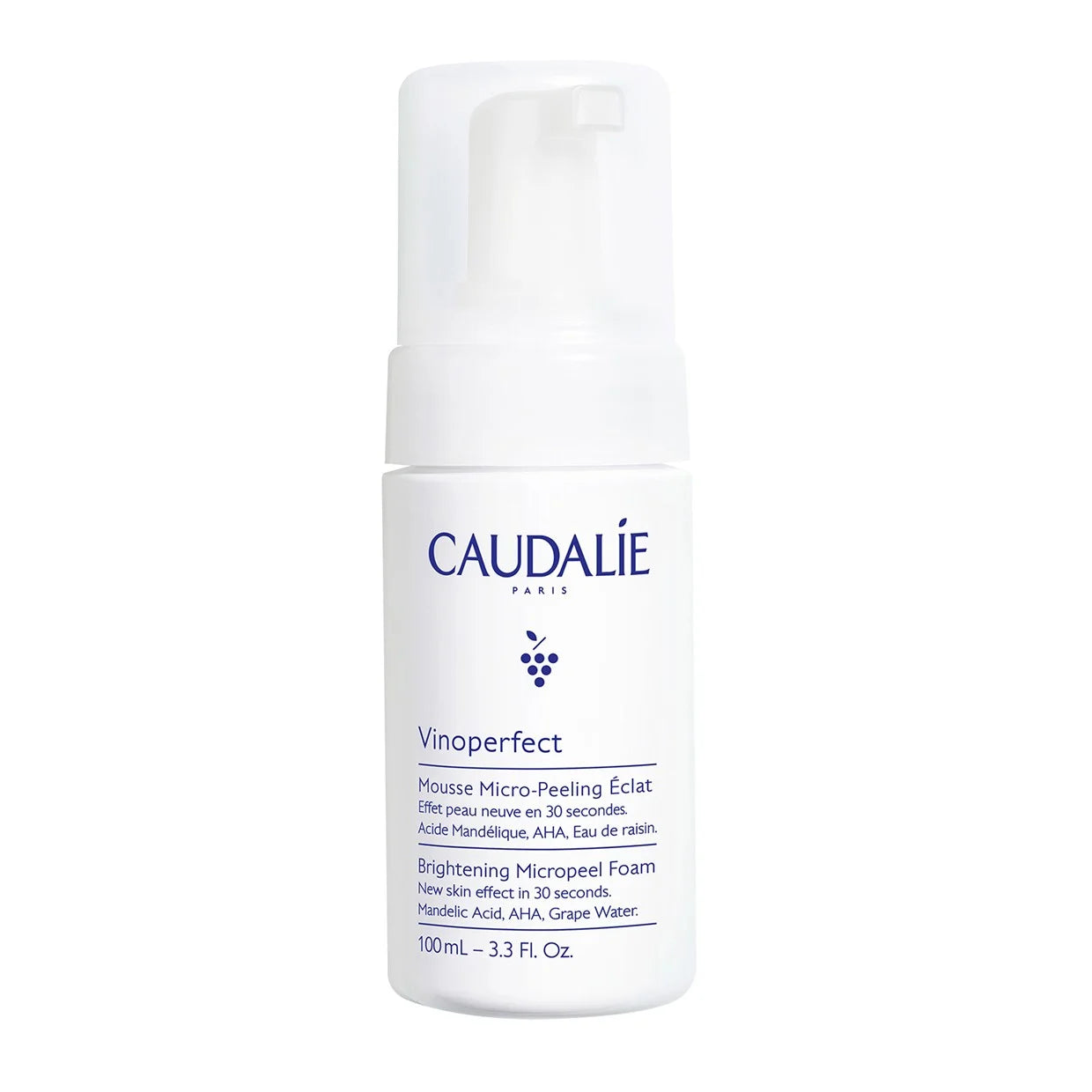 Caudalie Vinoperfect Brightening Micropeel Cleansing Foam 100ml - Khayest