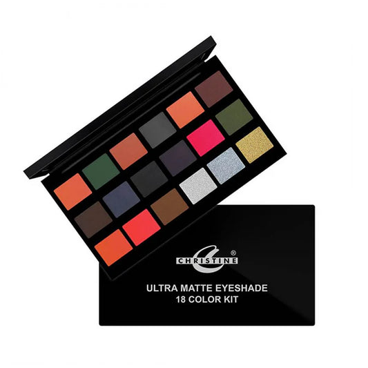 CHRISTINE Shimmery Eyeshade 18 Colour Kit - Khayest