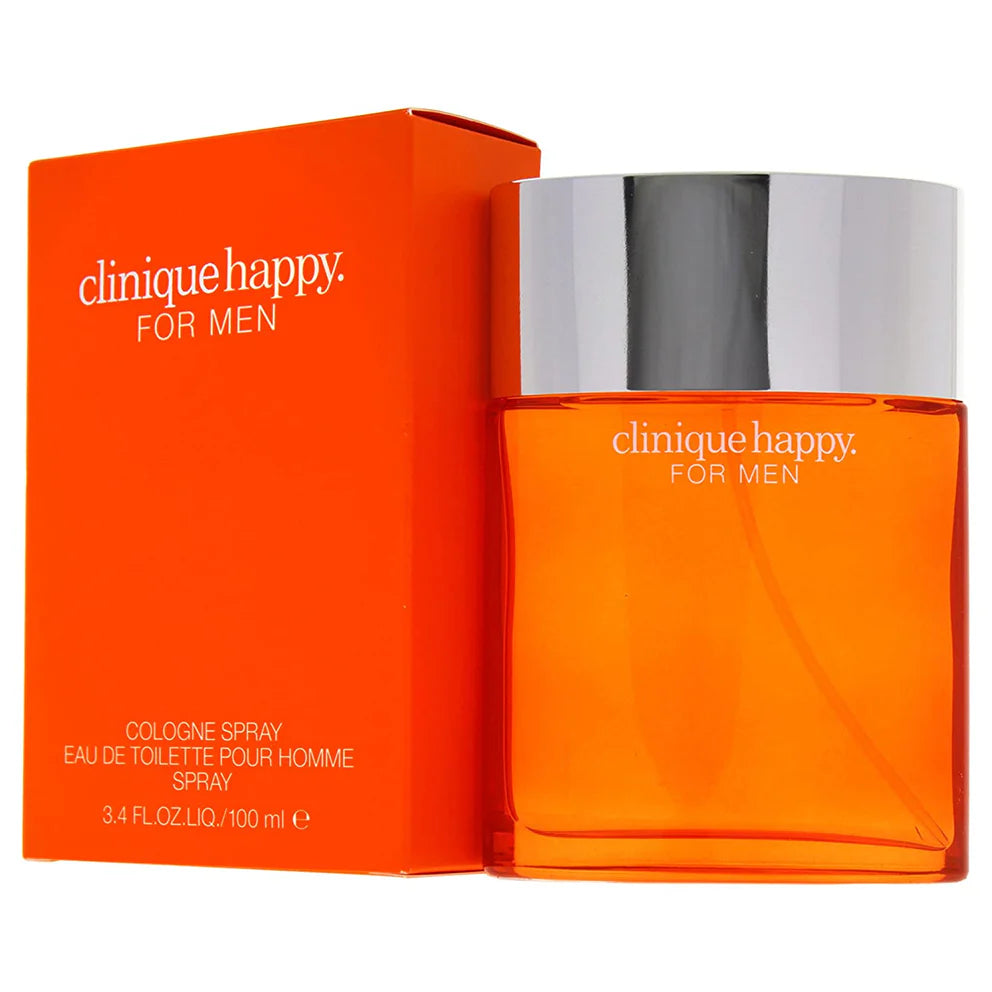 Clinique Happy For Men EDT Cologne Spray Perfume for Men 100ml - Khayest