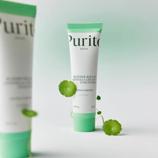 Purito Wonder Releaf Centella Cream Unscented 50Ml - Khayest
