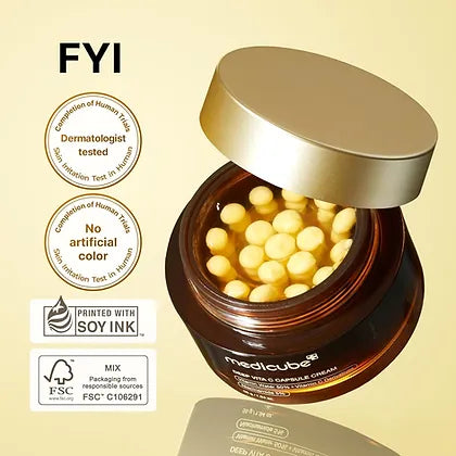 Medicube Deep Vita C Capsule Face Cream 55g - Khayest
