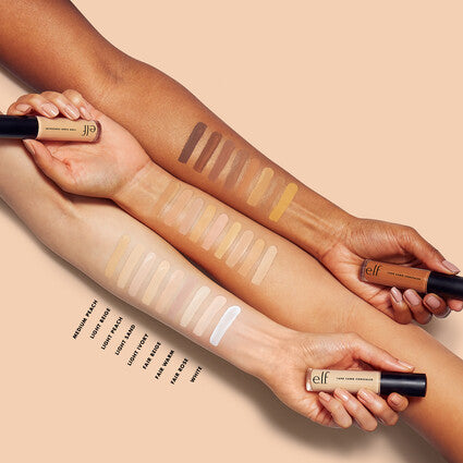 ELF Concealer Shade Swatches – Full Coverage