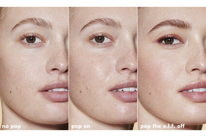 ELF Primer Before and After – Long-Lasting Makeup Grip