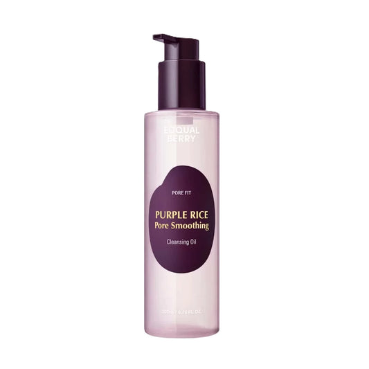 EQQUQL BERRY PURPLE RICE SMOOTHING CLEANSING OIL 200ML