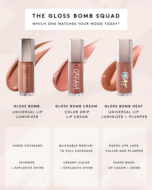 FENTY BEAUTY Glossy Posse VII Gloss Bomb Set - Khayest
