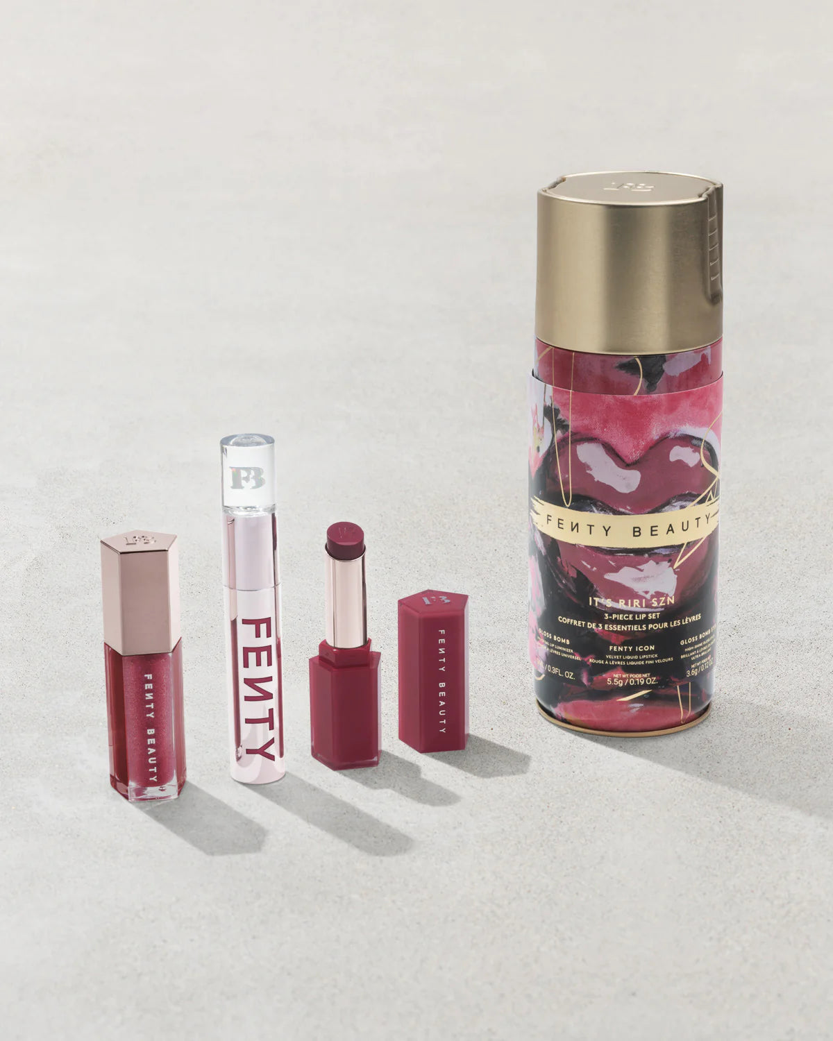 Fenty Beauty By Rihanna It’s Riri Szn 3 Piece Lip Set - Khayest