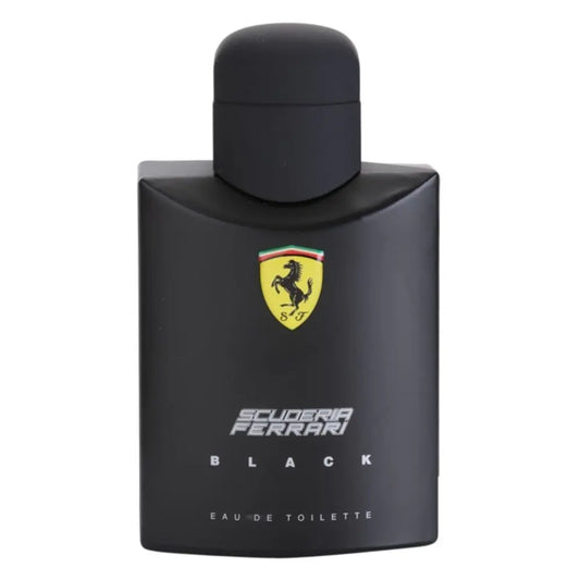 Ferrari perfume - Scuderia Ferrari Black EDT Perfume for Men 125ml - Khayest