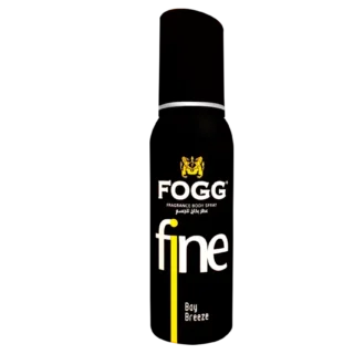 FOGG Fine Fragrance bay breeze Body Spray 120ml spray bottle on a white background
