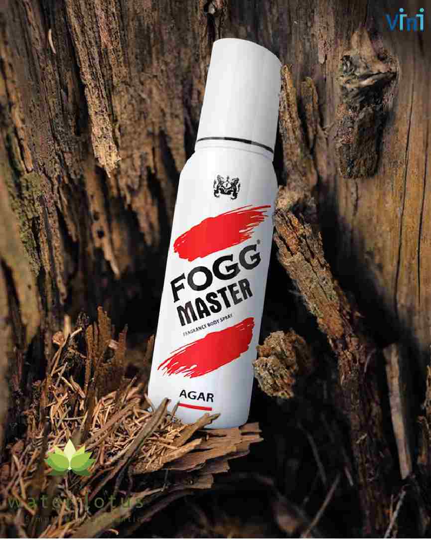 Fogg Master spray bottle on a natural background