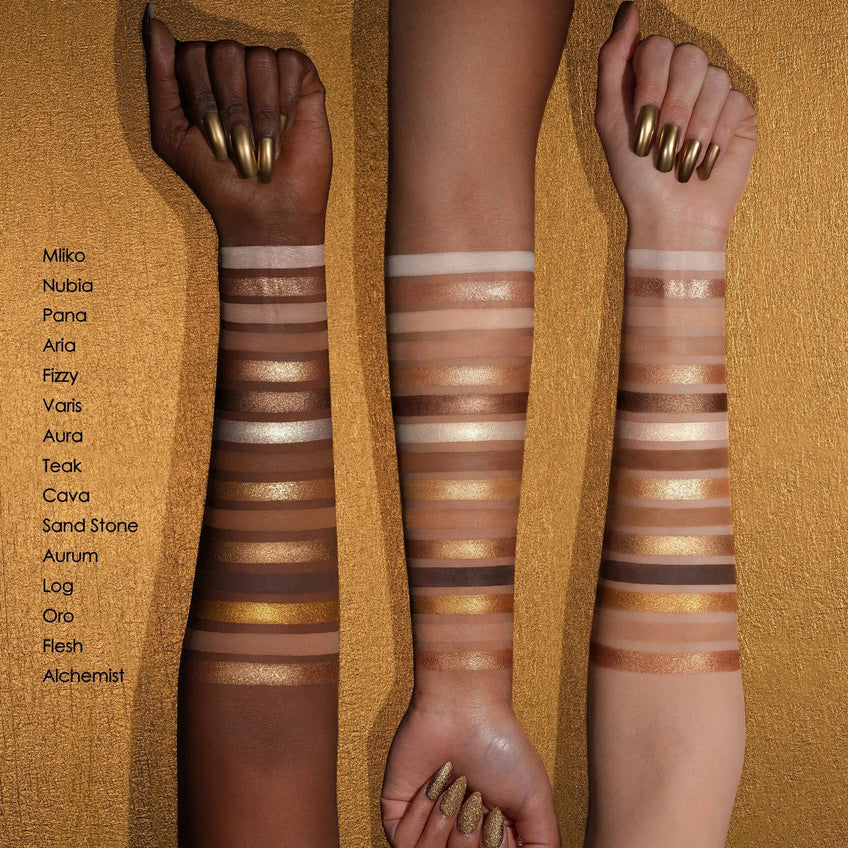 NATASHA DENONA Golden Eyeshadow Palette - Khayest