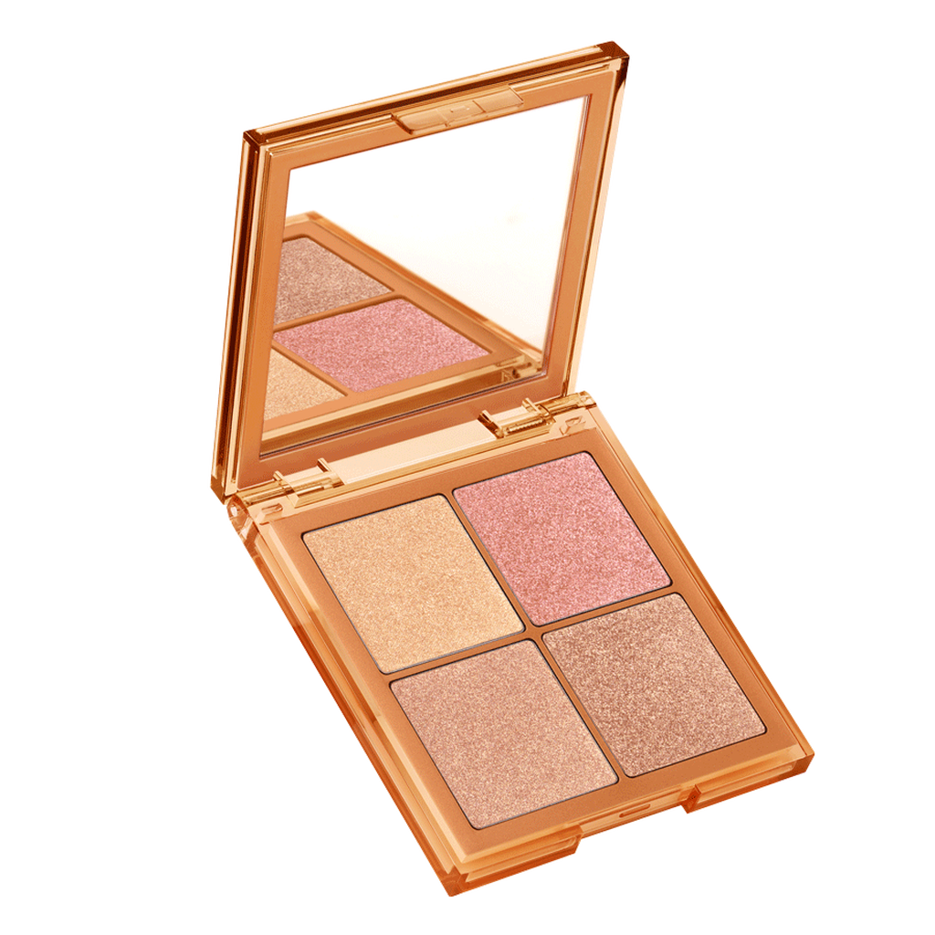 Huda Beauty Mini Glow Obsessions Highlighter Face Palette - Khayest