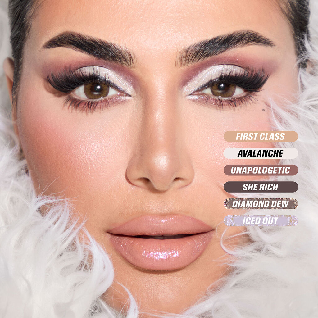 Huda Beauty Icy Nude Eyeshadow Palette - Khayest