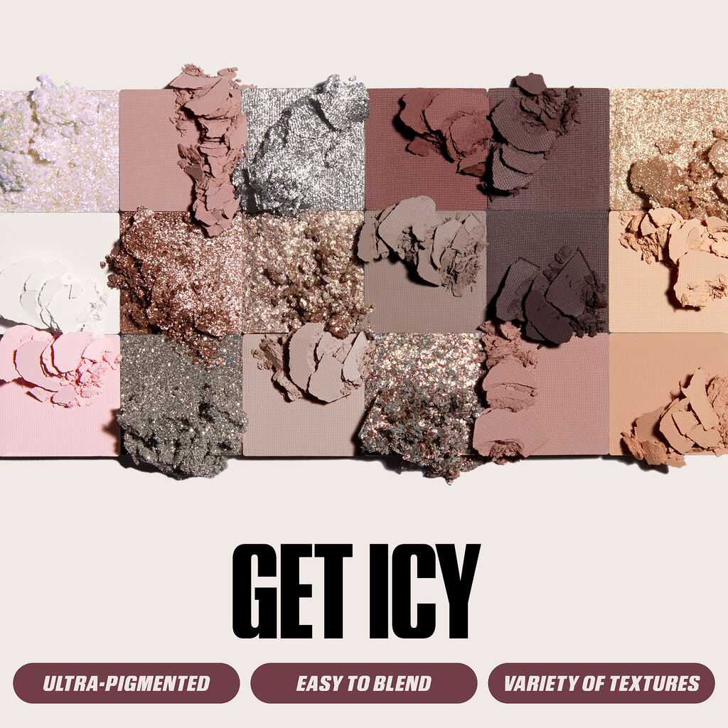 Huda Beauty Icy Nude Eyeshadow Palette - Khayest