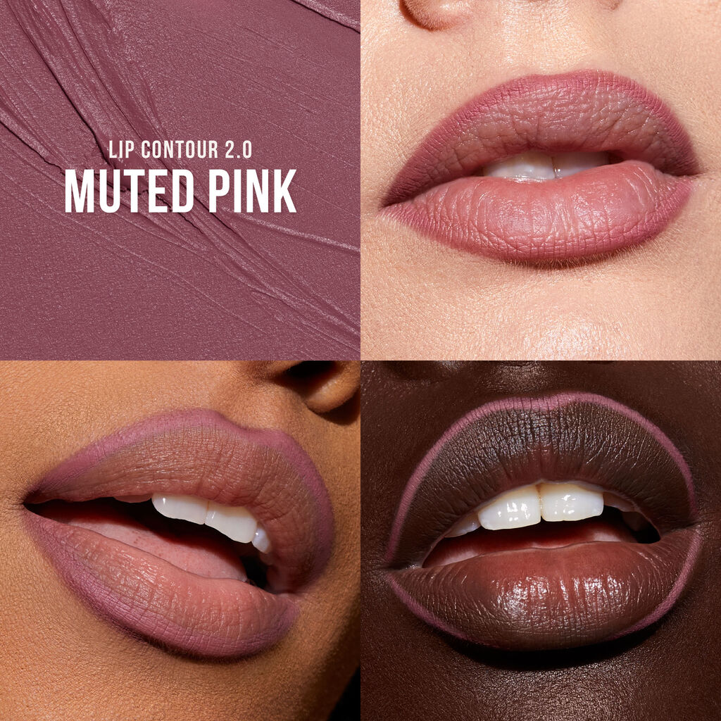 Huda Beauty Lip Contour Mini Duo Blushed Pink - Khayest