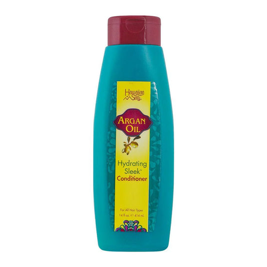 Hawaiian Silky Argan Oil Hydrating Sleek Conditioner 414ml - Khayest