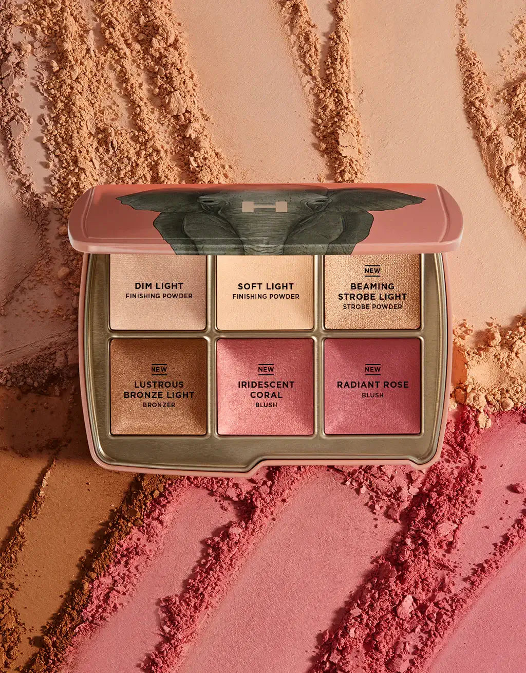 Hourglass Ambient Lighting Edit Unlocked Snake Face Blush Palette - Khayest