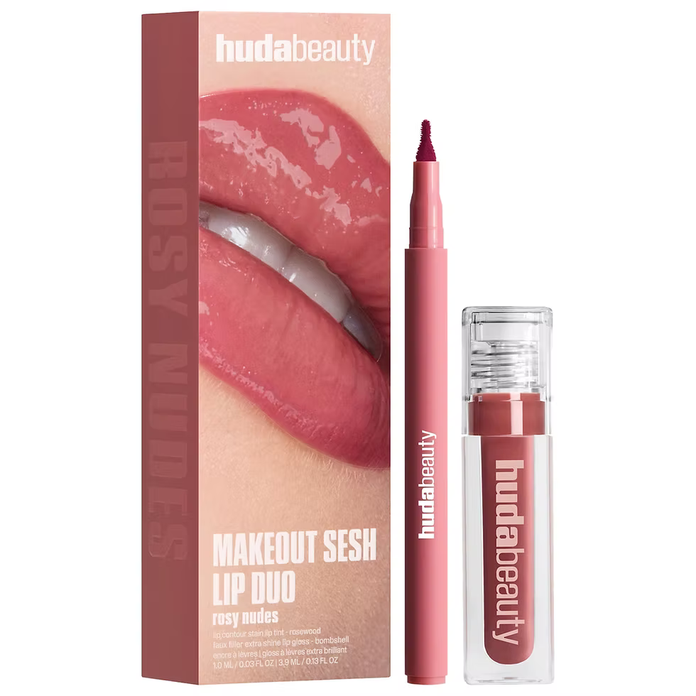 Huda Beauty Makeup Sesh Lip Duo