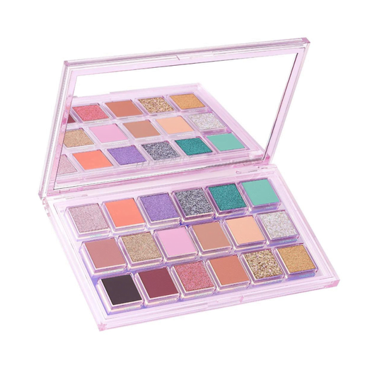 Huda Beauty Mercury Retrograde Eyeshadow Palette side picture - Khayest