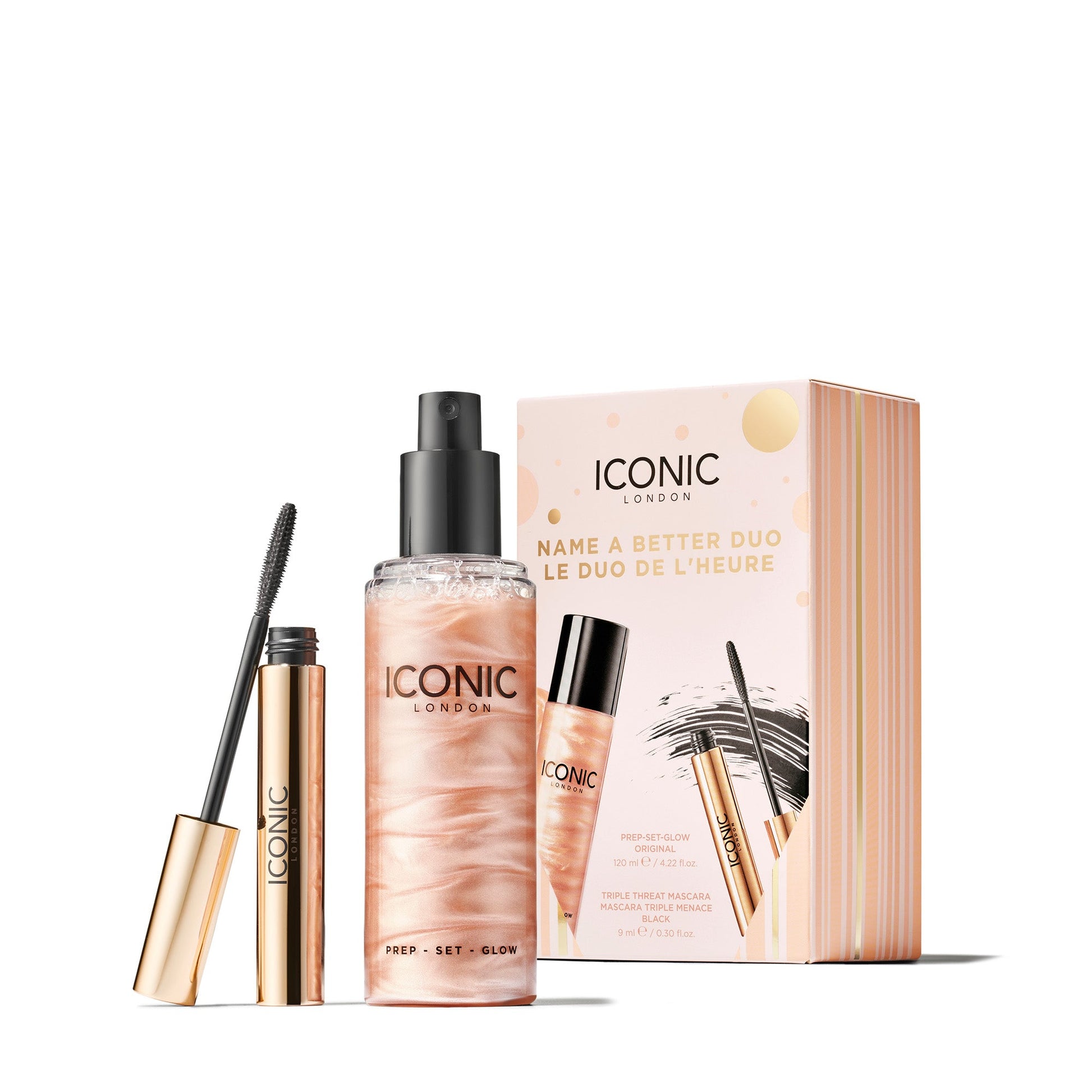 ICONIC London Makeup Setting Spray and Mascara Duo - Khayest