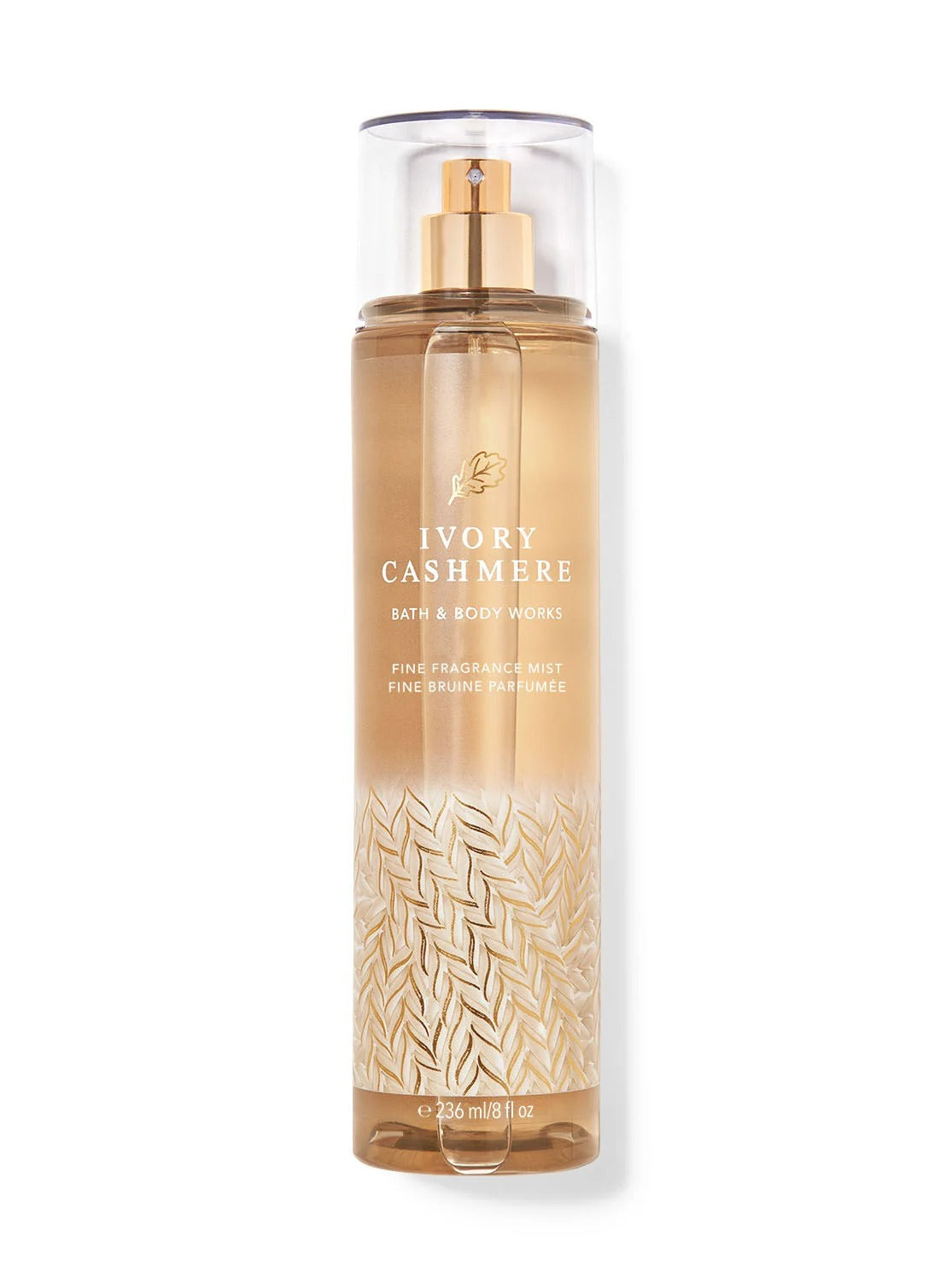 Ivory Cashmere Fragrance Body Mist by Bath and Body Works 236ml