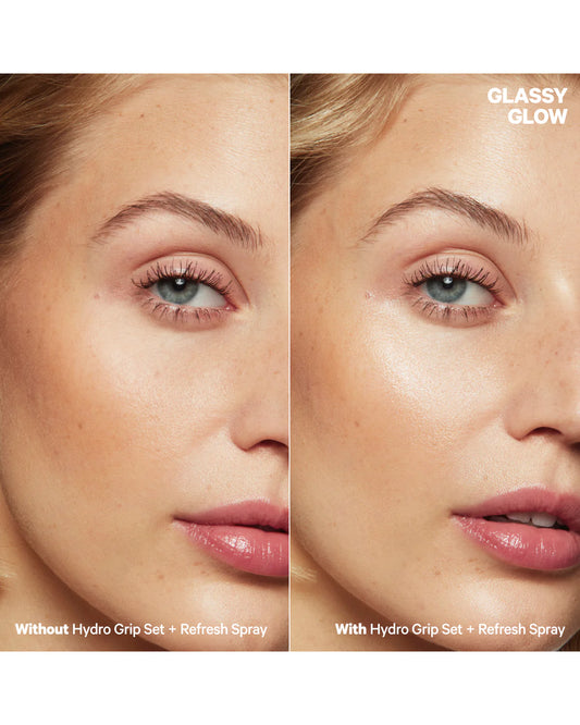 Milk Makeup Hydro Grip Set + Refresh Hydrating Makeup Setting Spray 100ml - Khayest