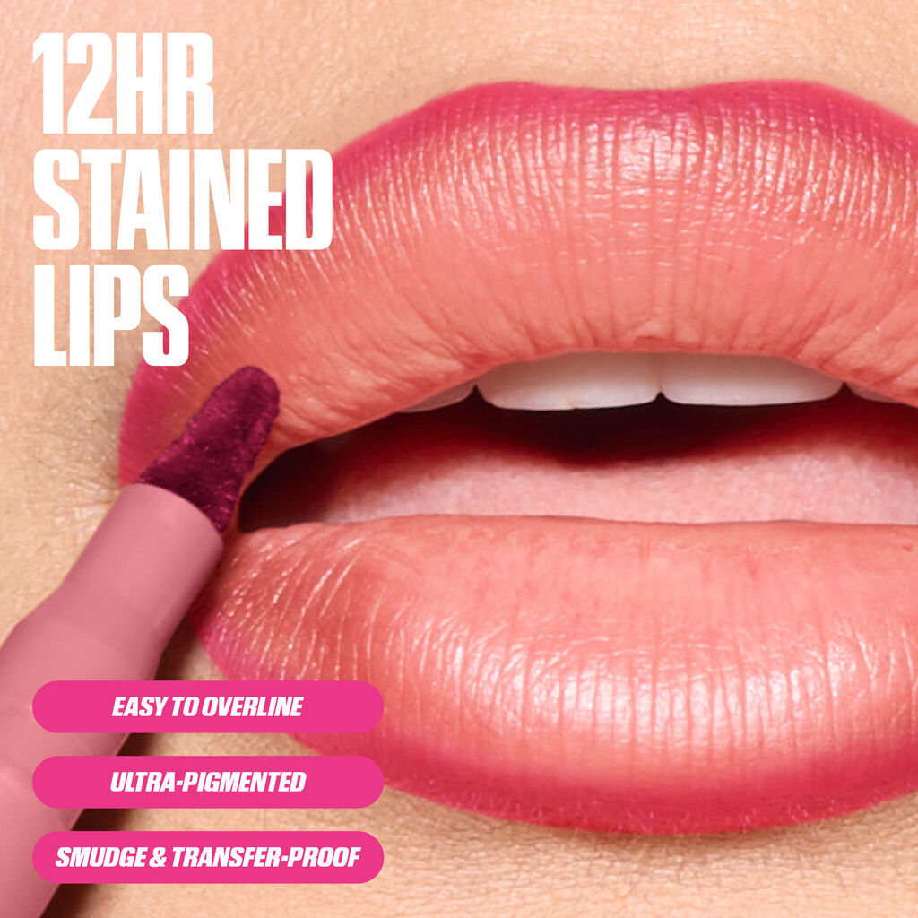 Huda Beauty Lip Contour Stain Lipstick Tint
