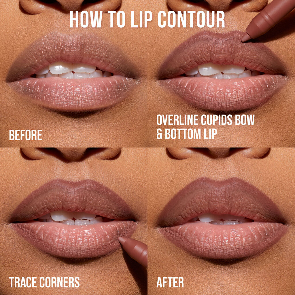 Huda Beauty Lip Contour Mini Duo Blushed Pink - Khayest
