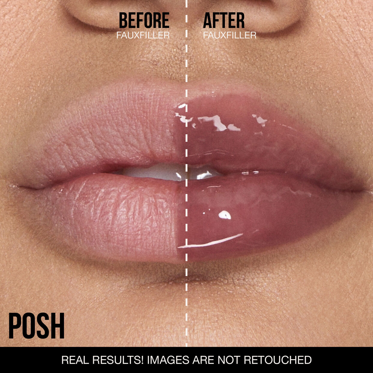 HUDA BEAUTY FAUX FILLER Extra Shine Lip Gloss - Khayest