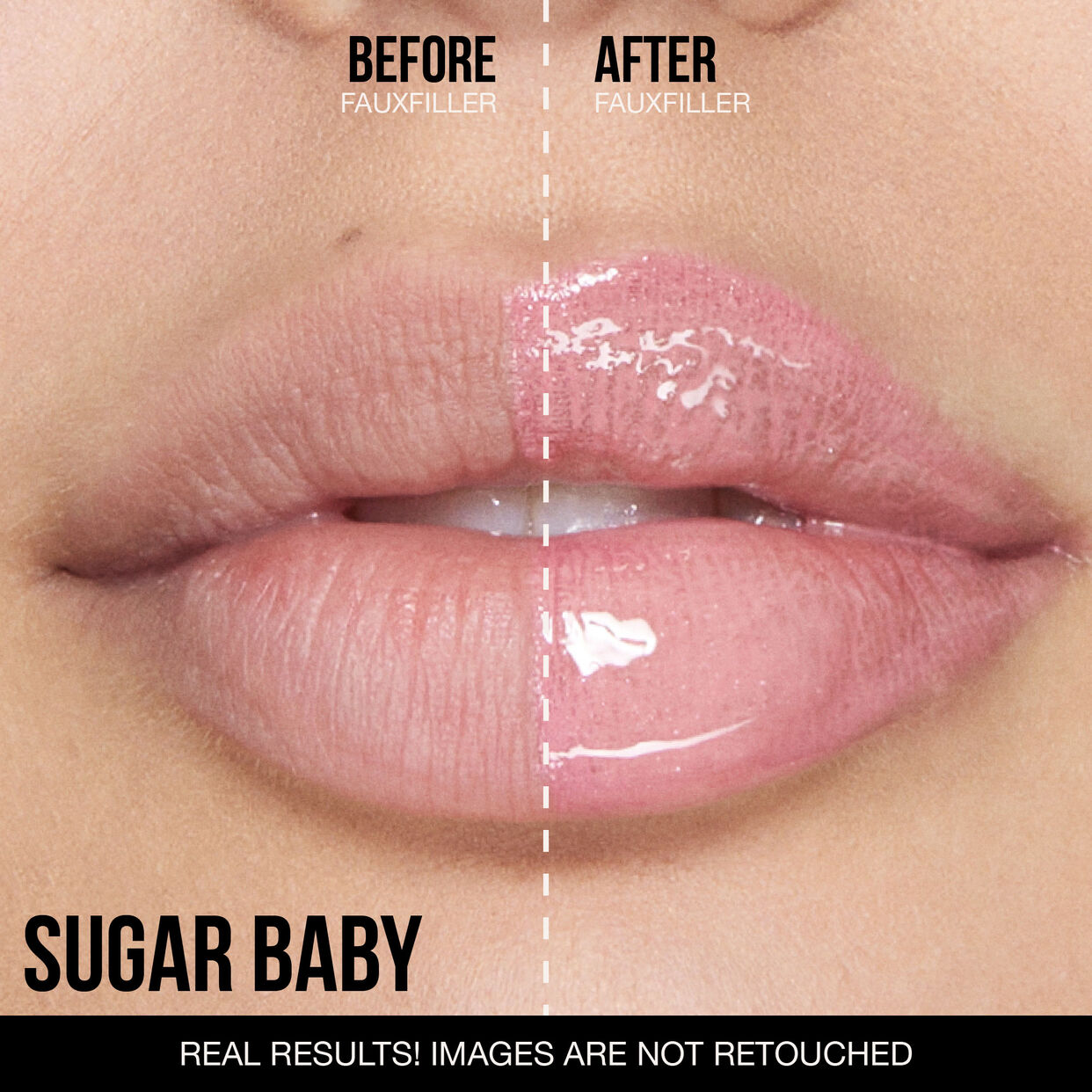 HUDA BEAUTY FAUX FILLER Extra Shine Lip Gloss - Khayest