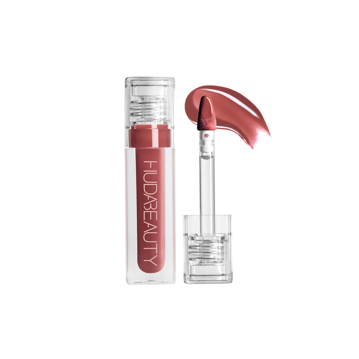 HUDA BEAUTY FAUX FILLER Extra Shine Lip Gloss - Khayest