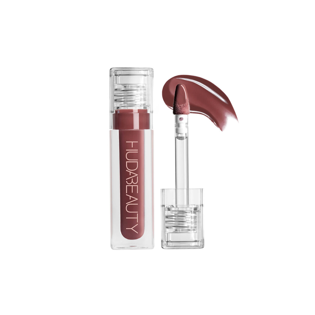 HUDA BEAUTY FAUX FILLER Extra Shine Lip Gloss - Khayest