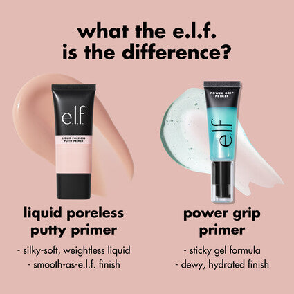 LIQUID PORELESS PUTTY PG COMPARISON