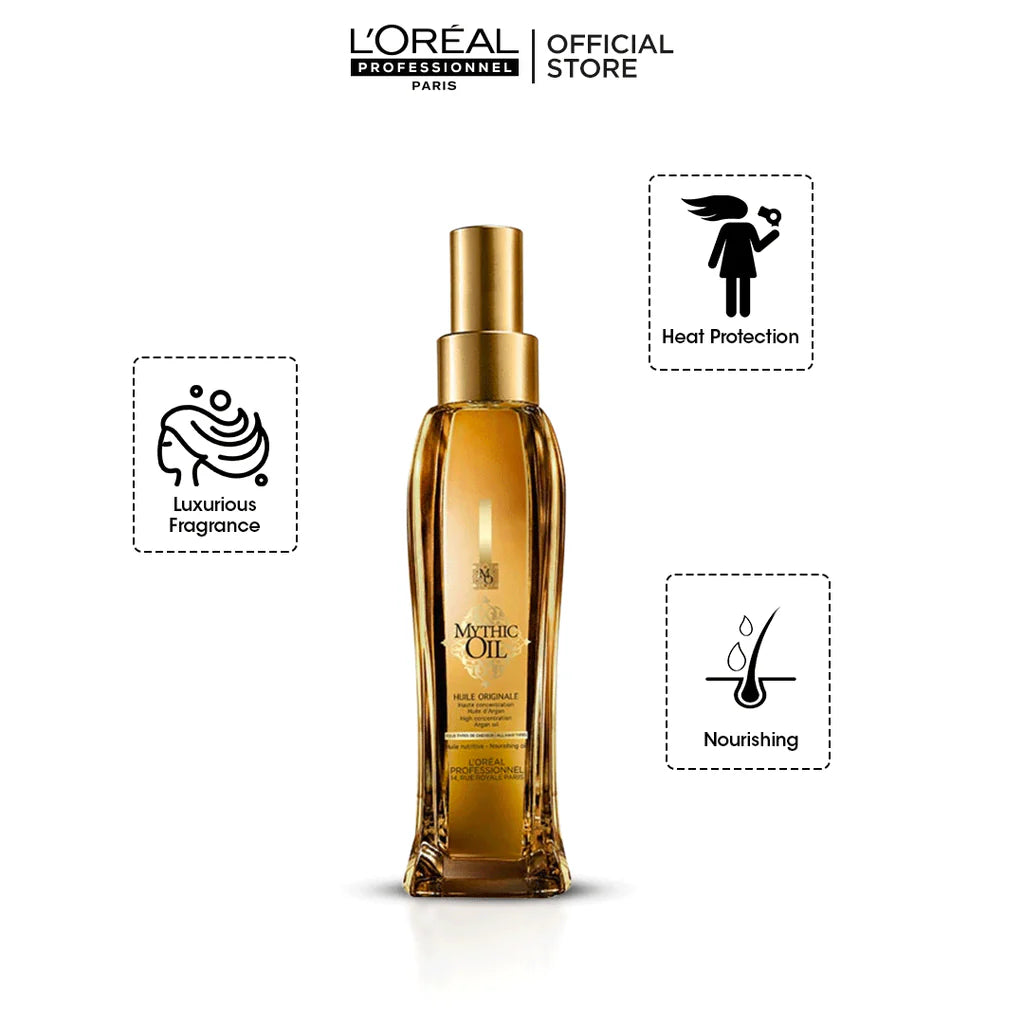 L'Oréal Professional Mythic Oil Original Hair Oil 100 ML - All Hair Types - Khayest