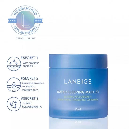 Laneige Water Face Sleeping Mask  70ml - Khayest