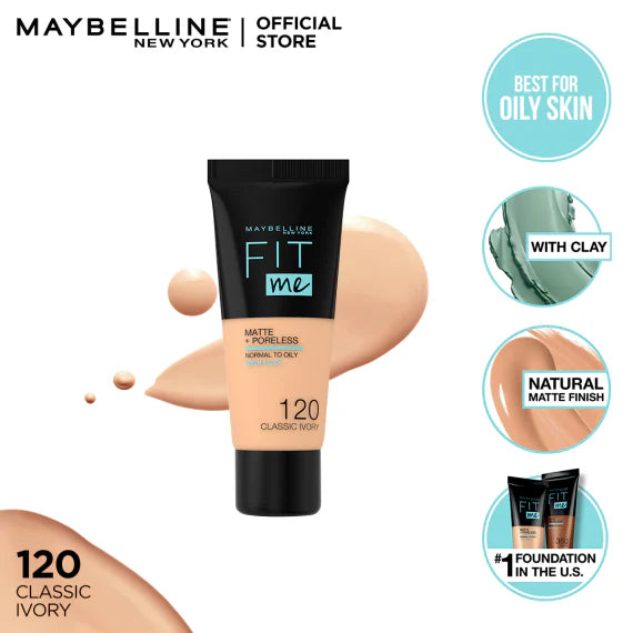 Maybelline FIT ME Matte + Poreless Foundation 30ml - Khayest