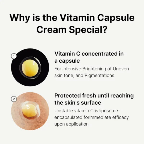 Medicube Deep Vita C Capsule Face Cream 55g - Khayest
