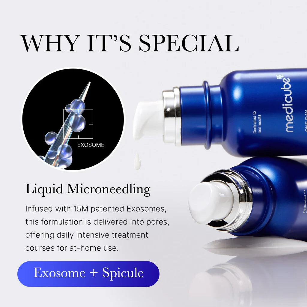 Medicube One Day Exosome Shot Pore Ampoule 2000 Face Serum 30ml - Khayest