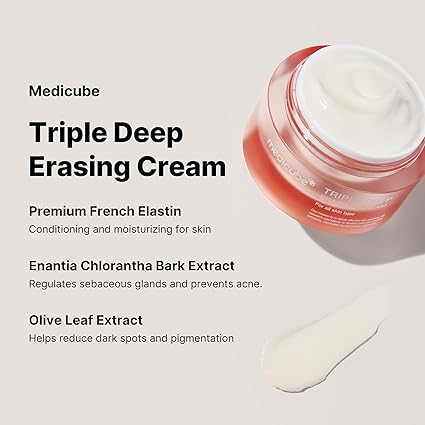 Medicube Triple Collagen Cream Hydrating and Firming Moisturizer 50ml - Khayest