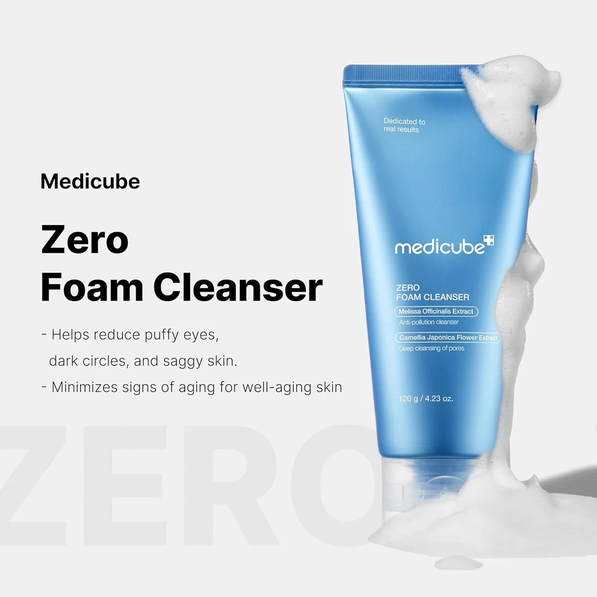 Medicube Zero Foam Face Cleanser 120g - Khayest