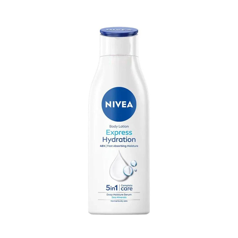 Nivea Body Lotion Express Hydration 48H 5 in 1 200ml - Khayest