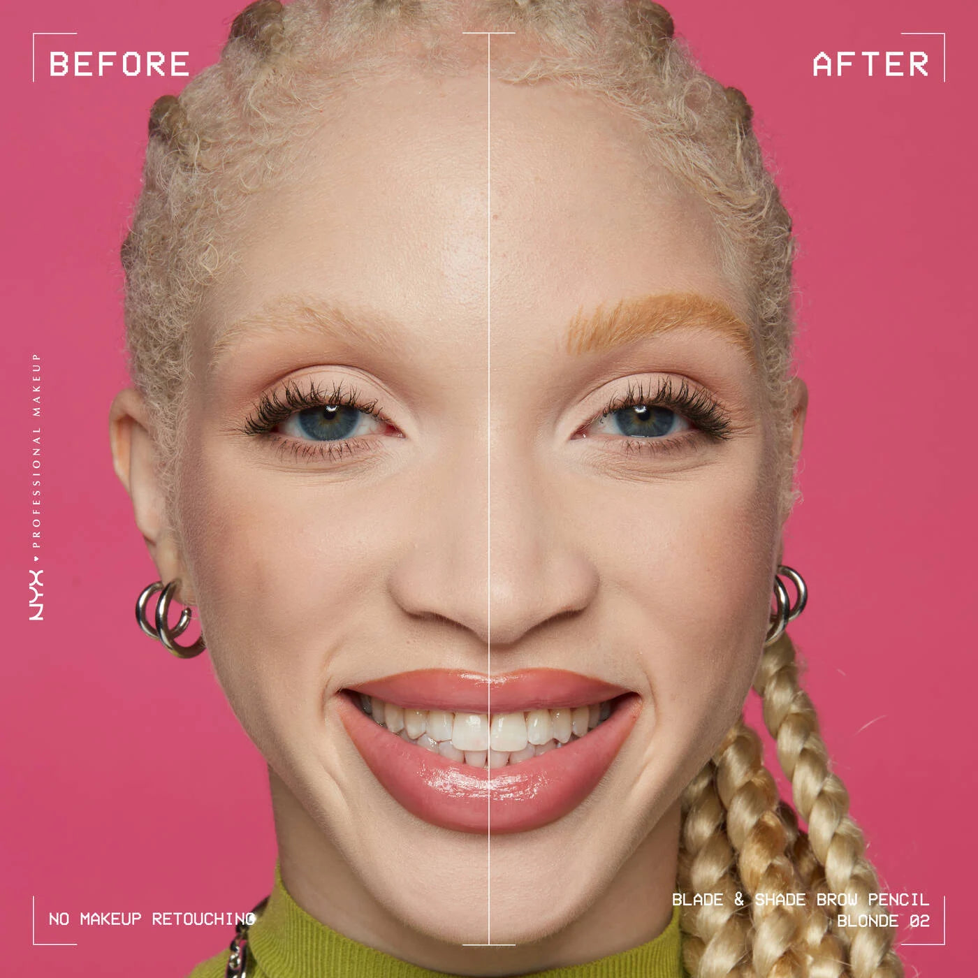 NYX Blade and Shade Nano Brow Pencil - Khayest