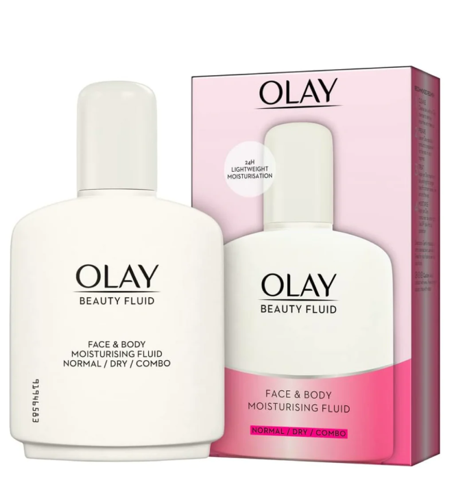 Olay Beauty Fluid Face & Body Moisturising Fluid Lotion 200ml