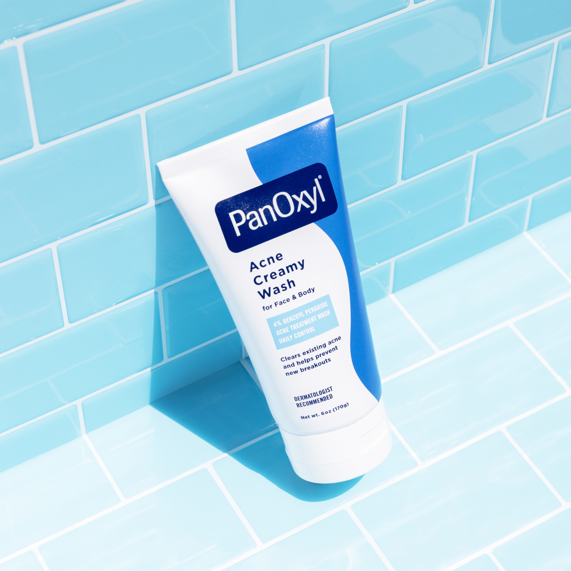 PanOxyl Acne Creamy Wash Benzoyl Peroxide 4% Daily Control - Khayest