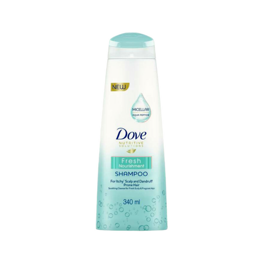 Dove Shampoo Fresh Nourishment 340ml - Khayest