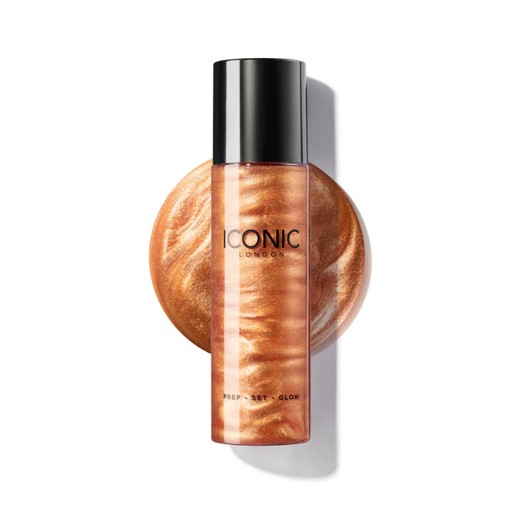 Iconic London Prep Set Glow Setting Spray 30ml - Khayest