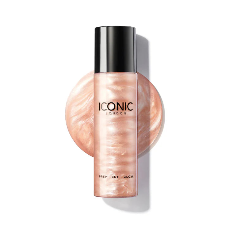 Iconic London Prep Set Glow Setting Spray 30ml - Khayest