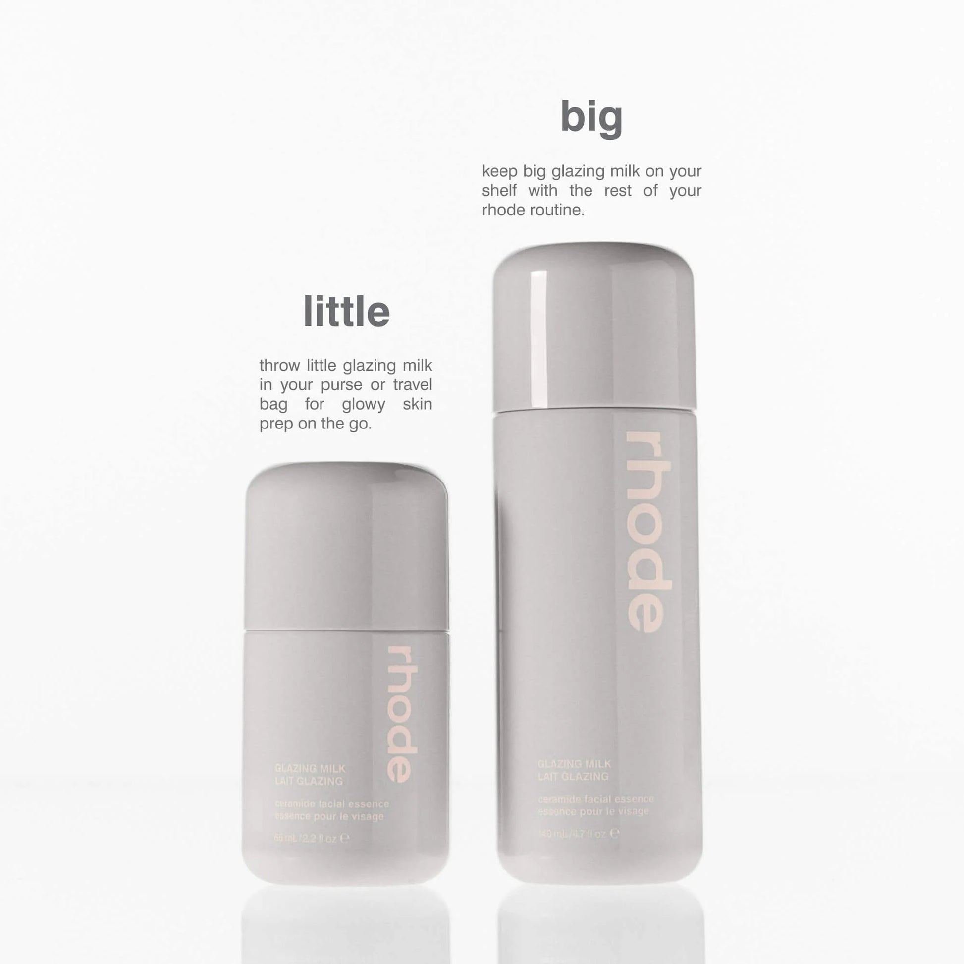 Rhode glazing milk ceramide Facial Essence - Khayest